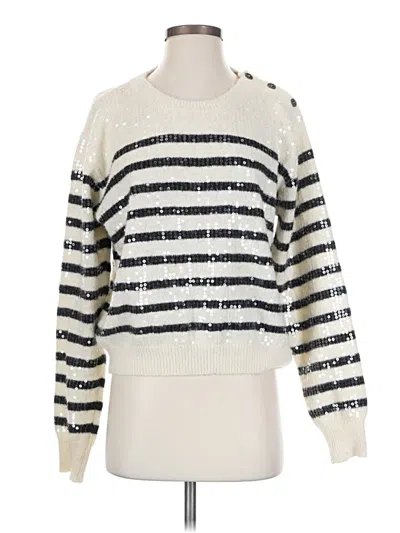 Pre-owned See U Soon Pullover Sweater In Ivory