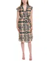 See U Soon Side Tie Dress In Multi