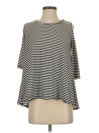 Pre-owned See You Monday 3/4 Sleeve T-shirt In Black