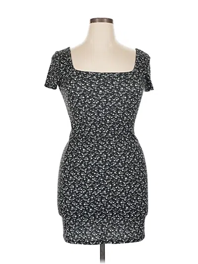 Pre-owned See You Monday Casual Dress In Black