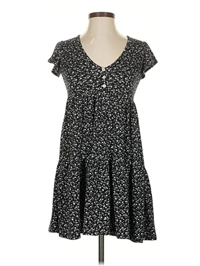 Pre-owned See You Monday Casual Dress In Black