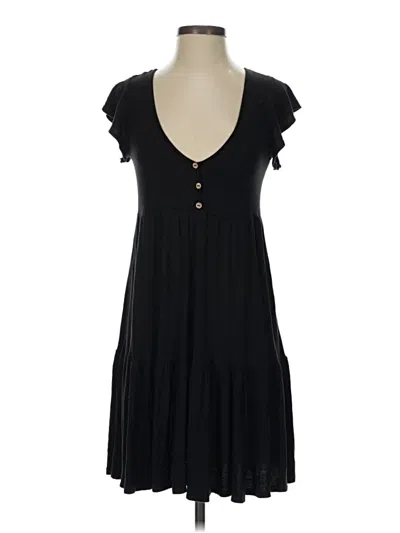 Pre-owned See You Monday Casual Dress In Black