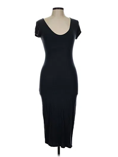 Pre-owned See You Monday Casual Dress In Black