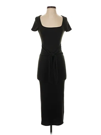 Pre-owned See You Monday Casual Dress In Black