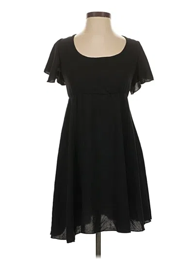 Pre-owned See You Monday Casual Dress In Black