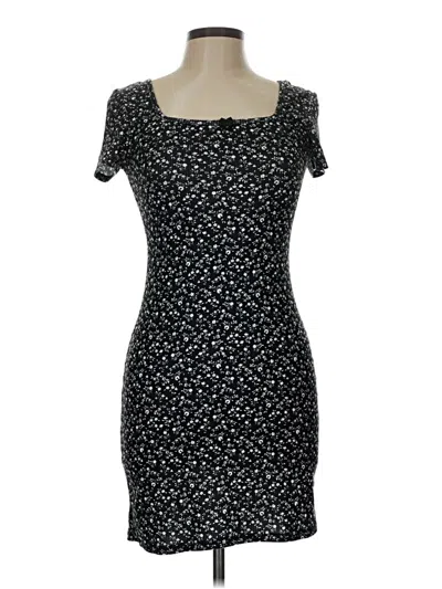 Pre-owned See You Monday Casual Dress In Black