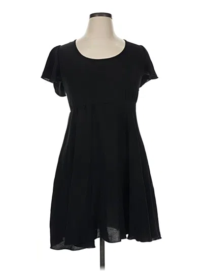 Pre-owned See You Monday Casual Dress In Black