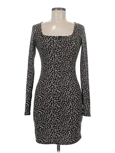 Pre-owned See You Monday Casual Dress In Black
