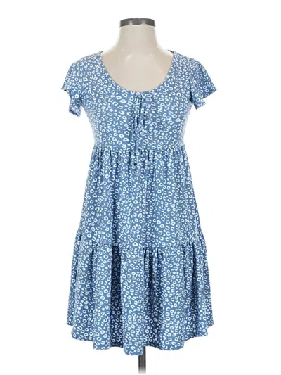 Pre-owned See You Monday Casual Dress In Blue