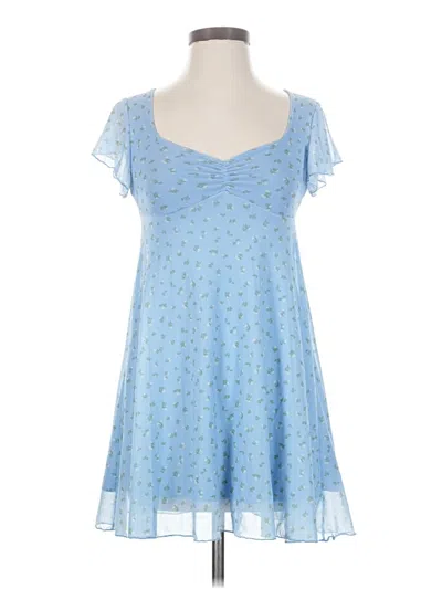 Pre-owned See You Monday Casual Dress In Blue