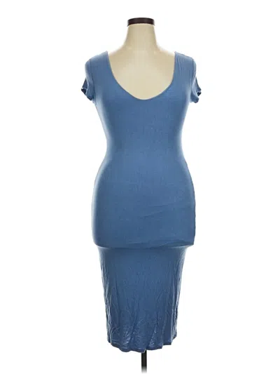 Pre-owned See You Monday Casual Dress In Blue