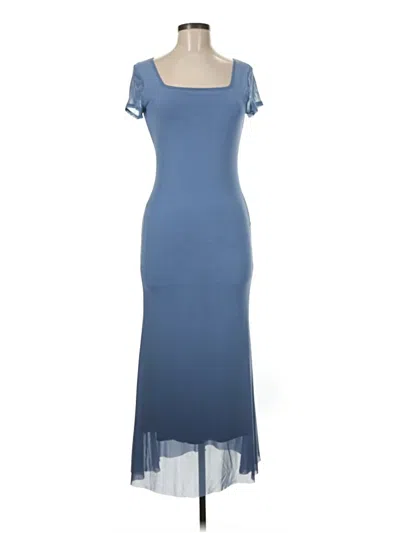 Pre-owned See You Monday Casual Dress In Blue