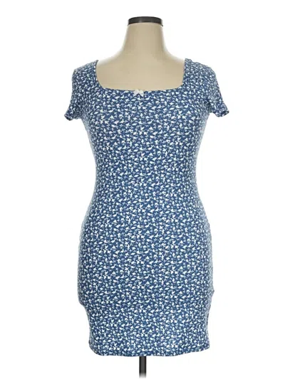 Pre-owned See You Monday Casual Dress In Blue