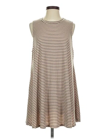 Pre-owned See You Monday Casual Dress In Brown