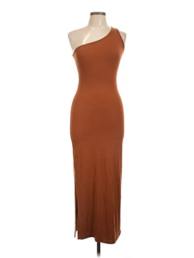 Pre-owned See You Monday Casual Dress In Brown