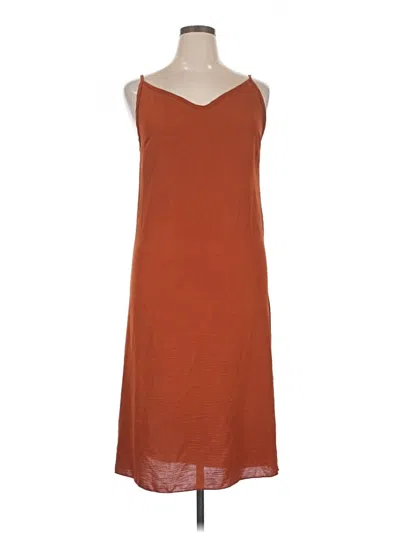 Pre-owned See You Monday Casual Dress In Brown