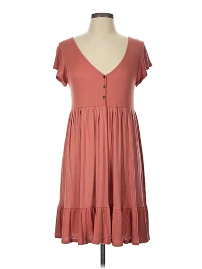 Pre-owned See You Monday Casual Dress In Brown