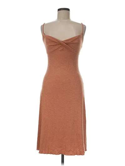 Pre-owned See You Monday Casual Dress In Brown