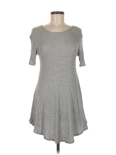 Pre-owned See You Monday Casual Dress In Gray
