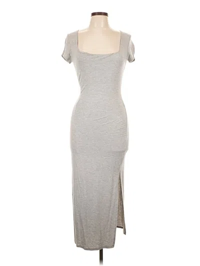 Pre-owned See You Monday Casual Dress In Gray