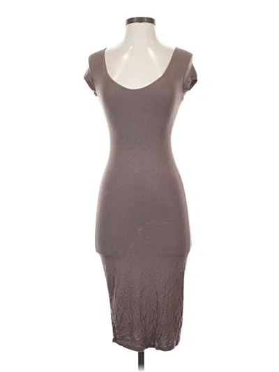 Pre-owned See You Monday Casual Dress In Gray