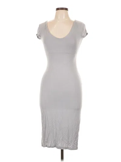 Pre-owned See You Monday Casual Dress In Gray