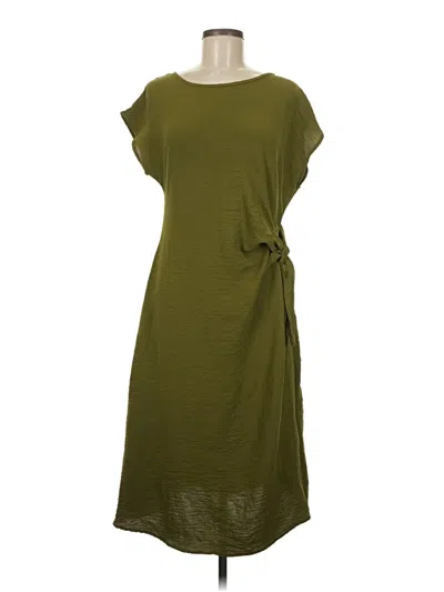 Pre-owned See You Monday Casual Dress In Green
