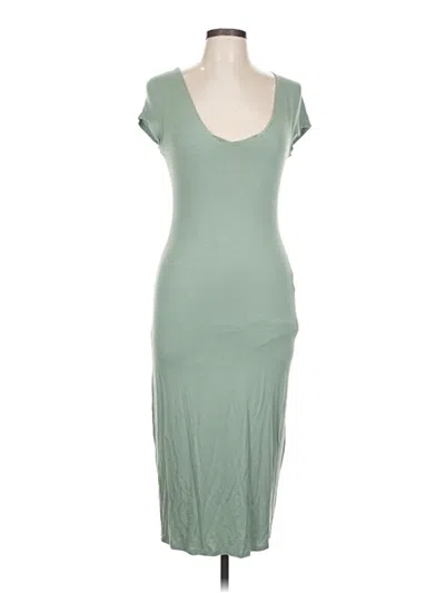 Pre-owned See You Monday Casual Dress In Green