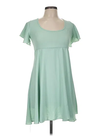 Pre-owned See You Monday Casual Dress In Green
