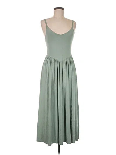 Pre-owned See You Monday Casual Dress In Green