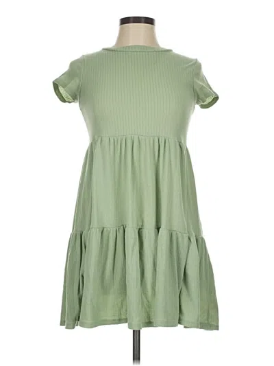 Pre-owned See You Monday Casual Dress In Green