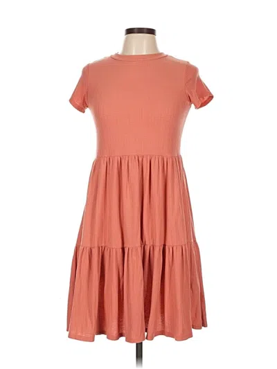 Pre-owned See You Monday Casual Dress In Orange