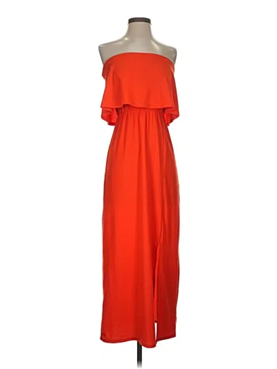 Pre-owned See You Monday Casual Dress In Orange