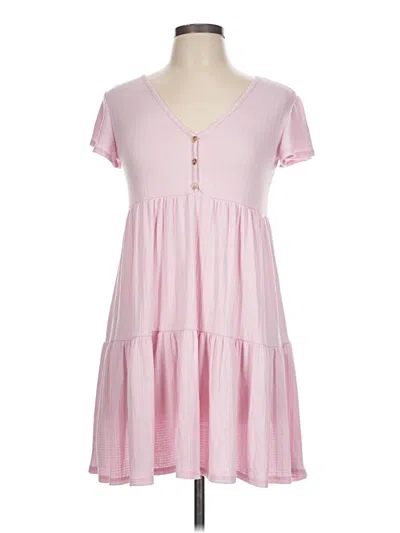 Pre-owned See You Monday Casual Dress In Pink