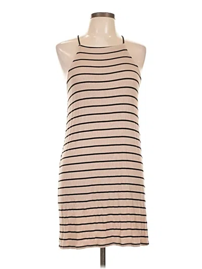 Pre-owned See You Monday Casual Dress In Tan