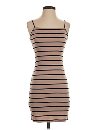 Pre-owned See You Monday Casual Dress In Tan