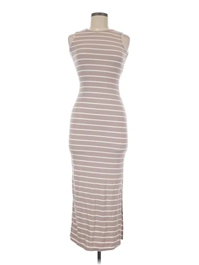 Pre-owned See You Monday Casual Dress In Tan