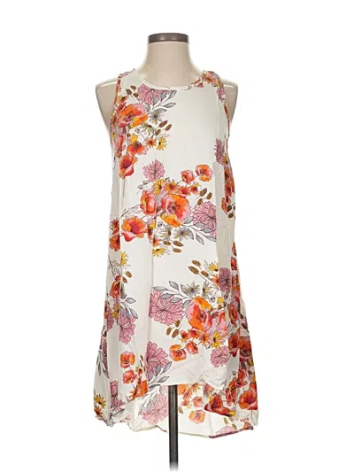 Pre-owned See You Monday Casual Dress In White