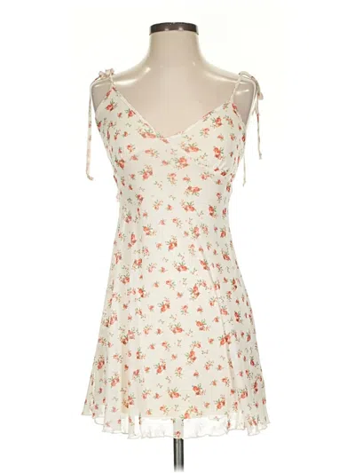 Pre-owned See You Monday Casual Dress In White