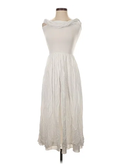 Pre-owned See You Monday Casual Dress In White