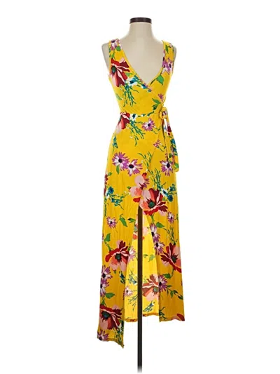 Pre-owned See You Monday Casual Dress In Yellow
