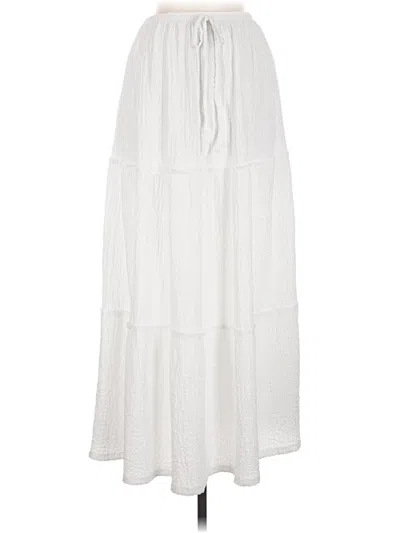 Pre-owned See You Monday Casual Skirt In White
