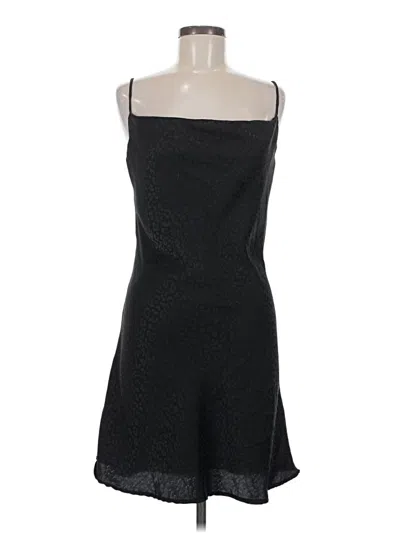 Pre-owned See You Monday Cocktail Dress In Black