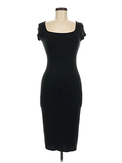 Pre-owned See You Monday Cocktail Dress In Black