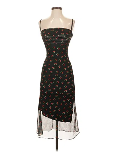Pre-owned See You Monday Cocktail Dress In Black