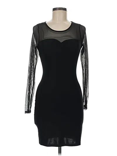 Pre-owned See You Monday Cocktail Dress In Black
