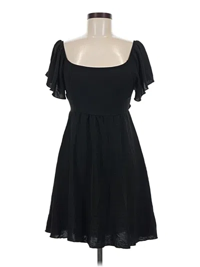 Pre-owned See You Monday Cocktail Dress In Black