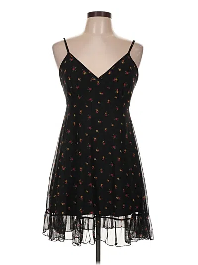 Pre-owned See You Monday Cocktail Dress In Black