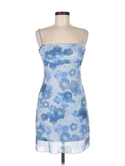 Pre-owned See You Monday Cocktail Dress In Blue