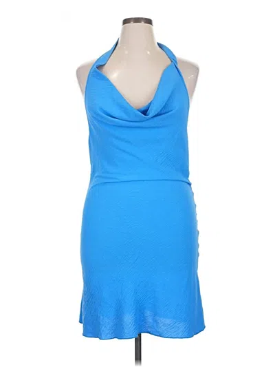 Pre-owned See You Monday Cocktail Dress In Blue